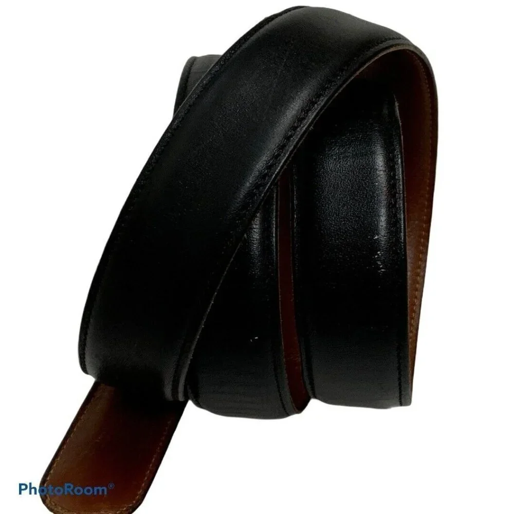 Coach‎ 5800 Men's Size 38 Black Leather Belt